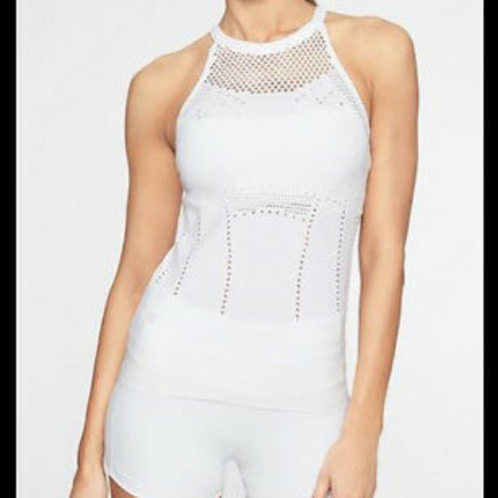 Athleta Diamond Mesh Tank NWT